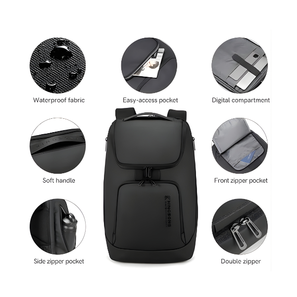 Kingsons KS24001 (Noir) – Image 4